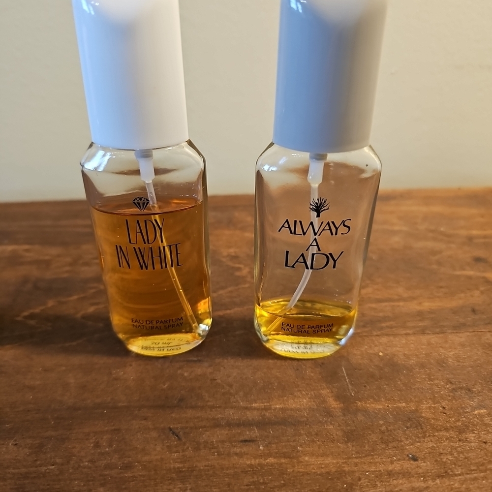 Lady in White and Always a Lady Perfume Set